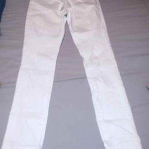 Celebrity Pink White Joggers